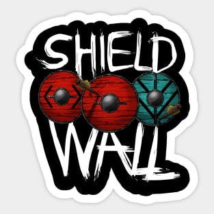 Vikings Lothbrok Shield Wall Sticker